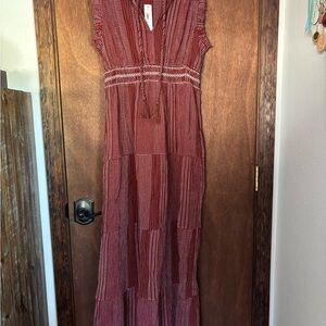 Ariat Fired Brick Sunset State of Mind Maxi Dress